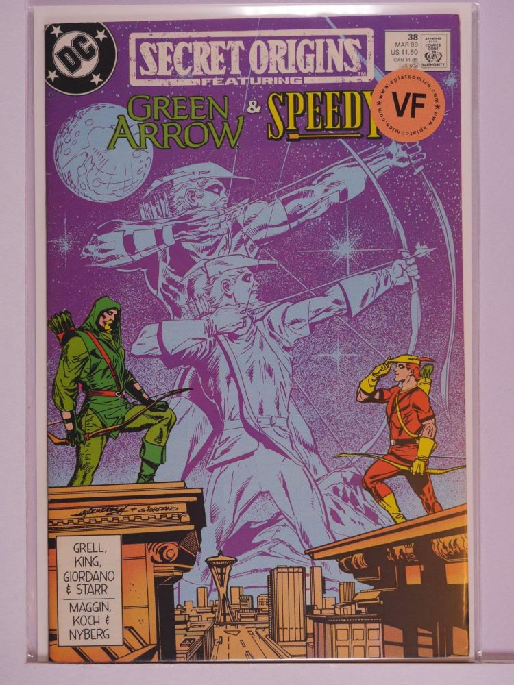SECRET ORIGINS (1986) Volume 2: # 0038 VF