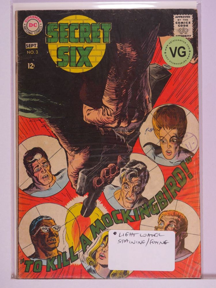 SECRET SIX (1968) Volume 1: # 0003 VG
