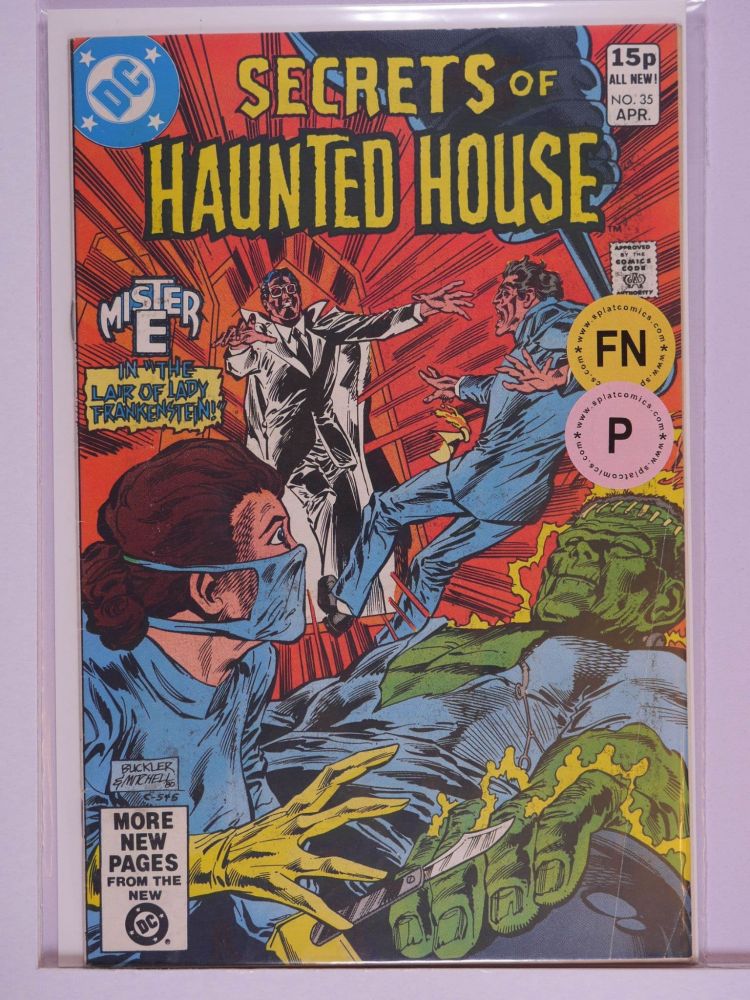 SECRETS OF HAUNTED HOUSE (1975) Volume 1: # 0035 FN PENCE
