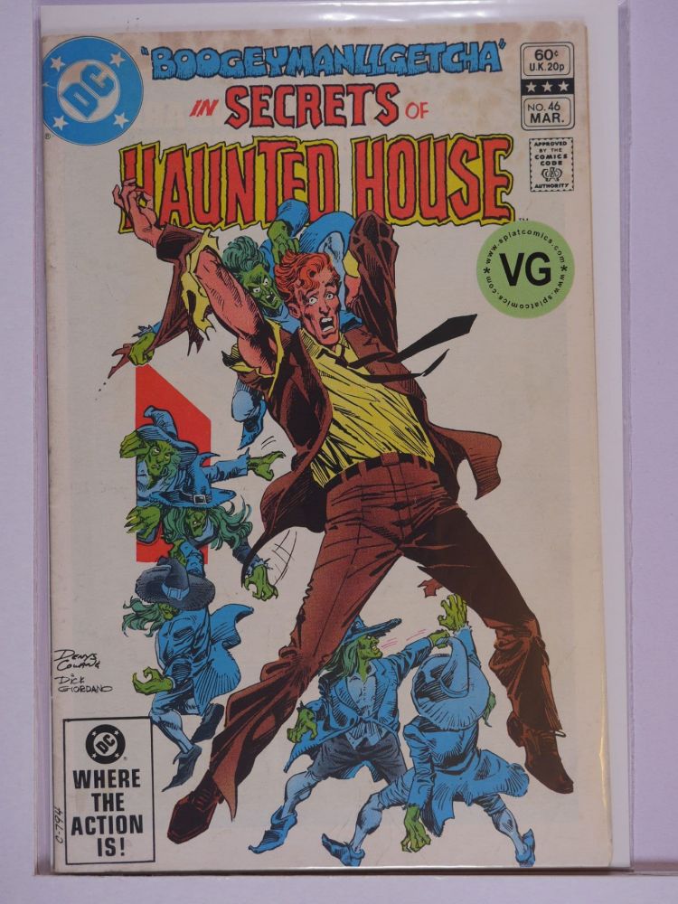 SECRETS OF HAUNTED HOUSE (1975) Volume 1: # 0046 VG