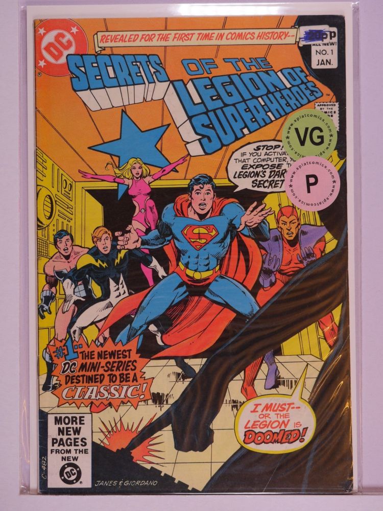 SECRETS OF THE LEGION OF SUPER-HEROES (1981) Volume 1: # 0001 GD PENCE