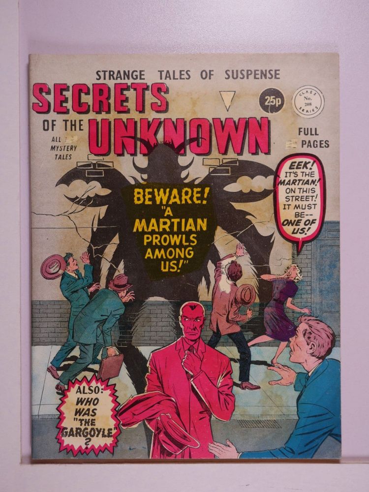SECRETS OF THE UNKNOWN (1962) VOLUME 1: # 0208 FN