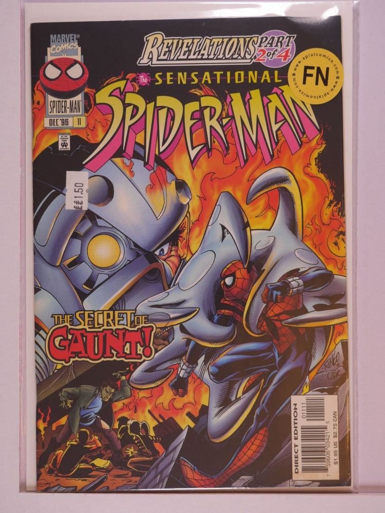 SENSATIONAL SPIDERMAN (1996) Volume 1: # 0011 FN