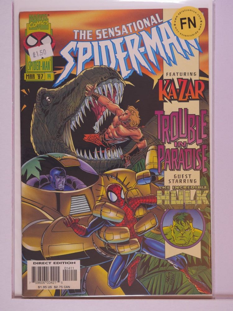 SENSATIONAL SPIDERMAN (1996) Volume 1: # 0014 FN