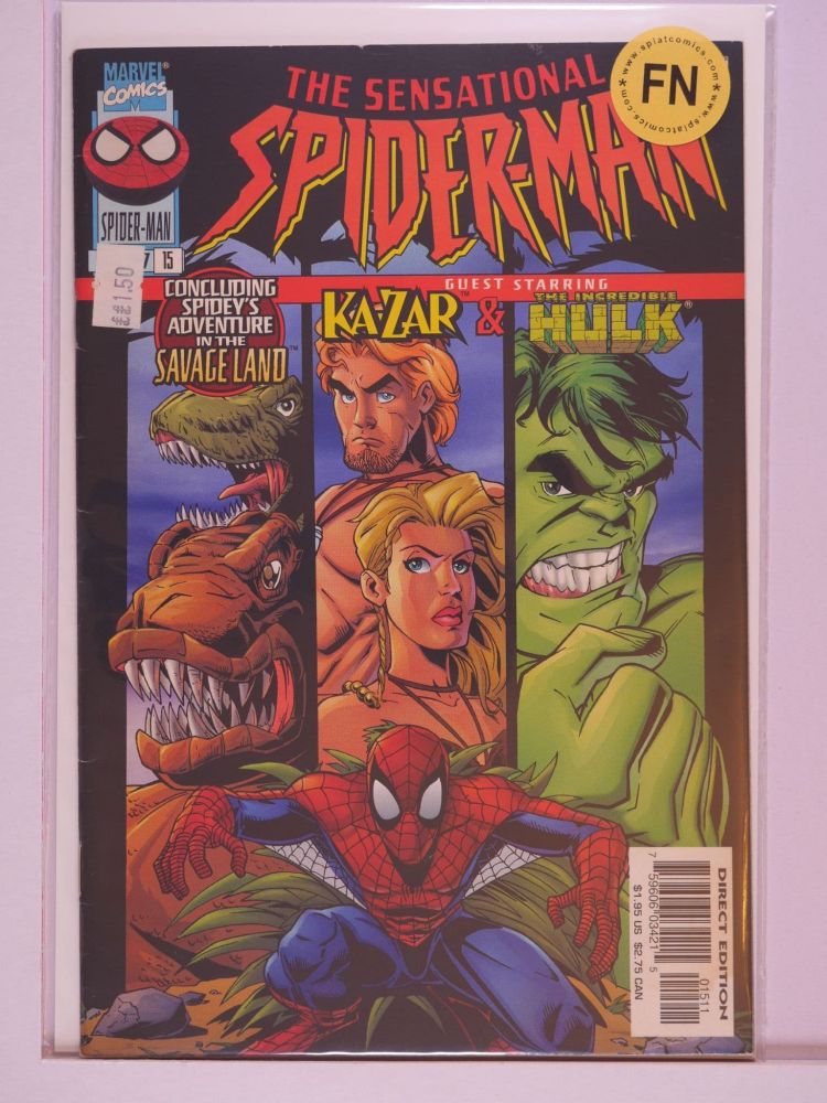 SENSATIONAL SPIDERMAN (1996) Volume 1: # 0015 FN