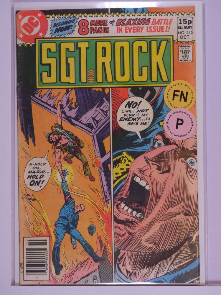 SGT ROCK (1977) Volume 1: # 0345 FN PENCE