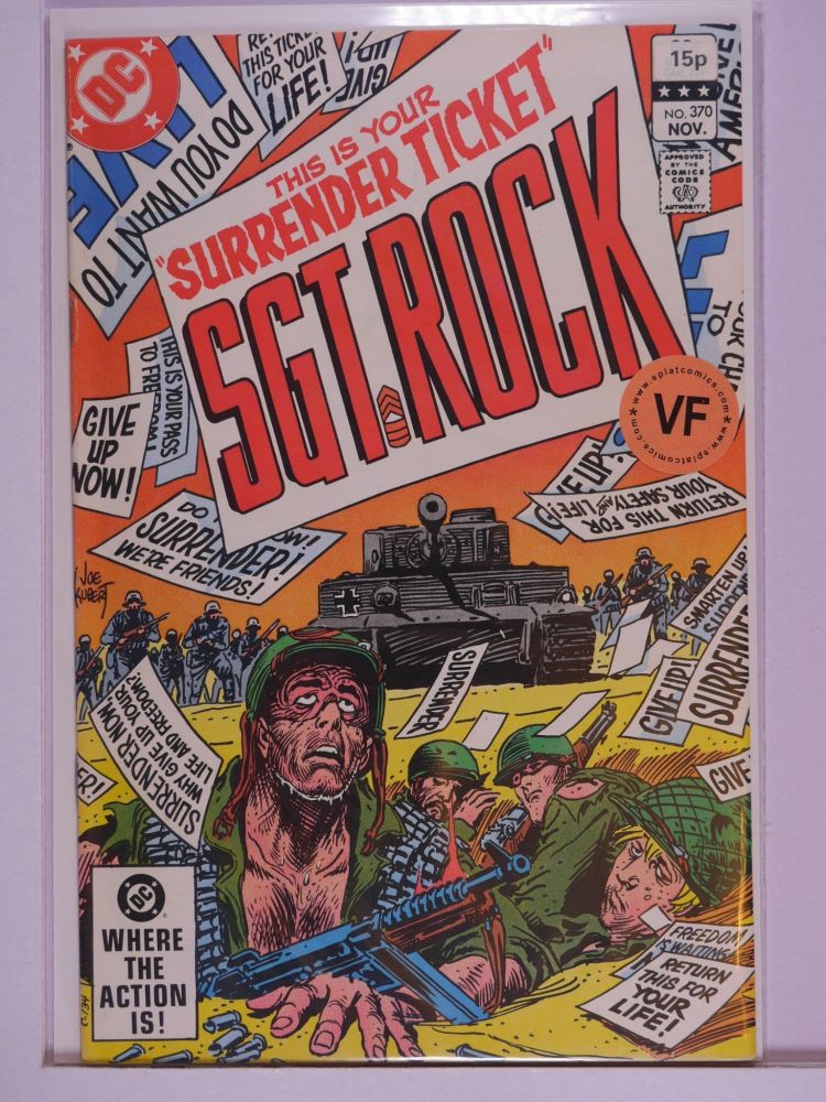 SGT ROCK (1977) Volume 1: # 0370 VF