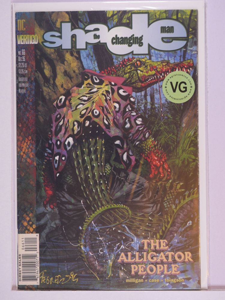 SHADE THE CHANGING MAN (1990) Volume 2: # 0066 VG