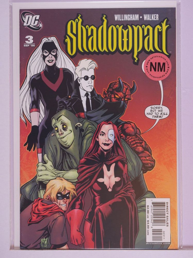 SHADOWPACT (2006) Volume 1: # 0003 NM