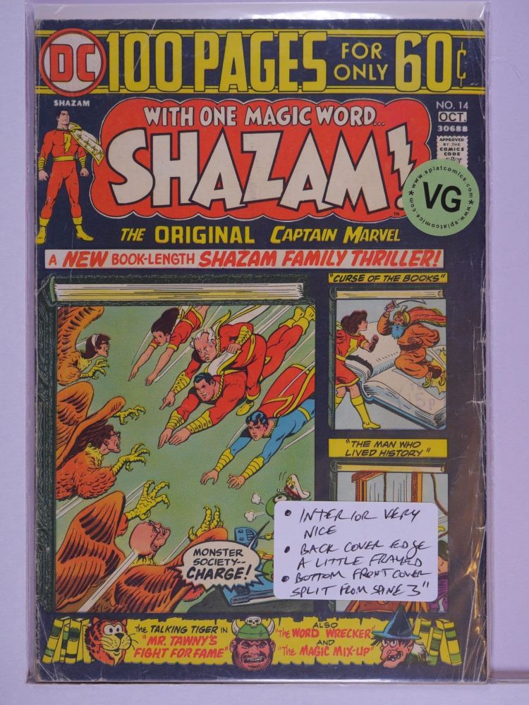 SHAZAM (1973) Volume 1: # 0014 VG