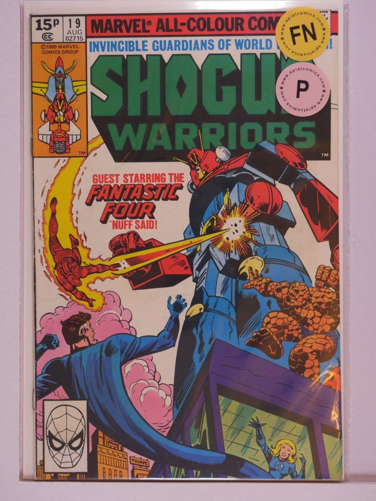 SHOGUN WARRIORS (1979) Volume 1: # 0019 FN PENCE