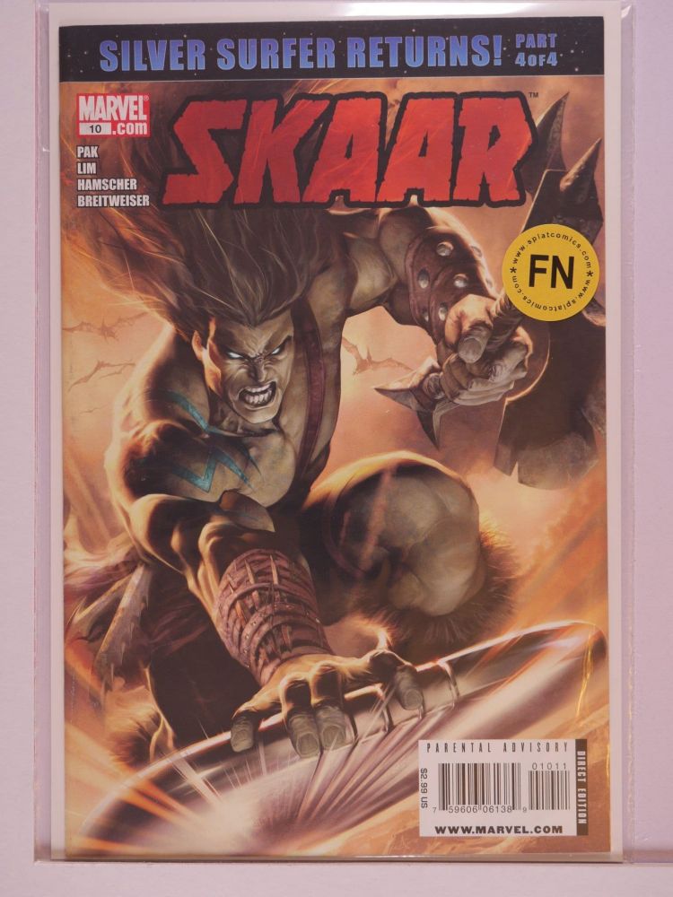 SKAAR SON OF HULK (2008) Volume 1: # 0010 FN