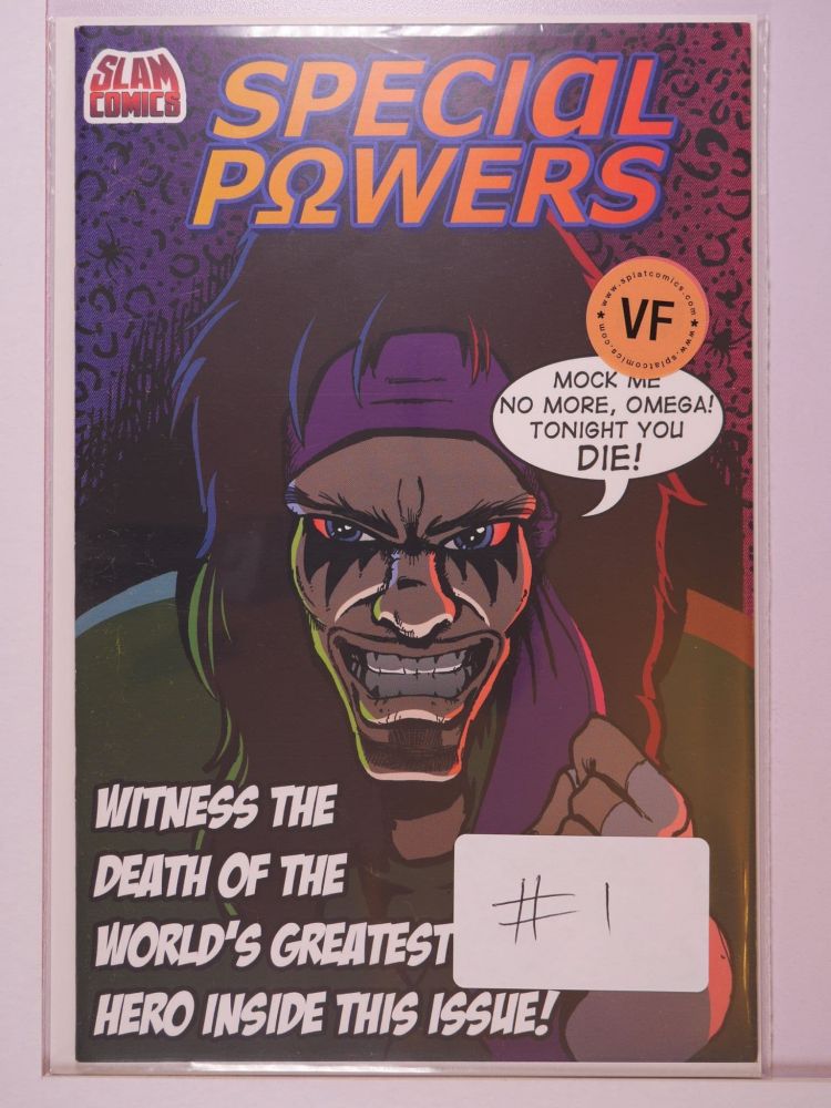 SLAM COMICS SPECIAL POWERS (XXXX) Volume 1: # 0001 VF