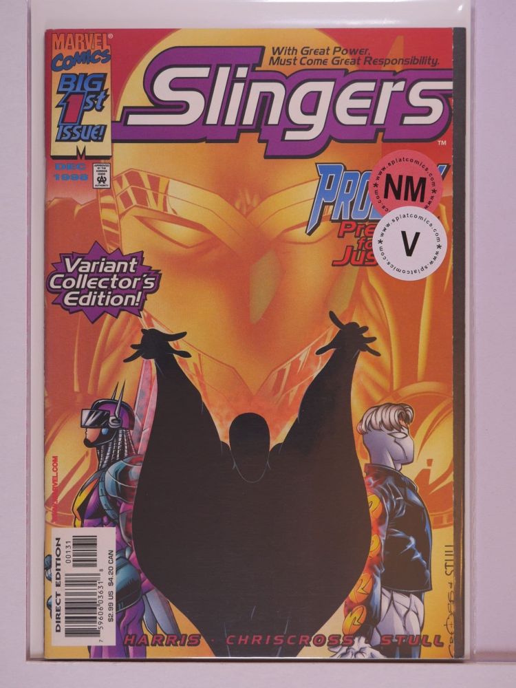 SLINGERS (1998) Volume 1: # 0001 NM COLLECTORS EDITION PRODIGY COVER VARIANT