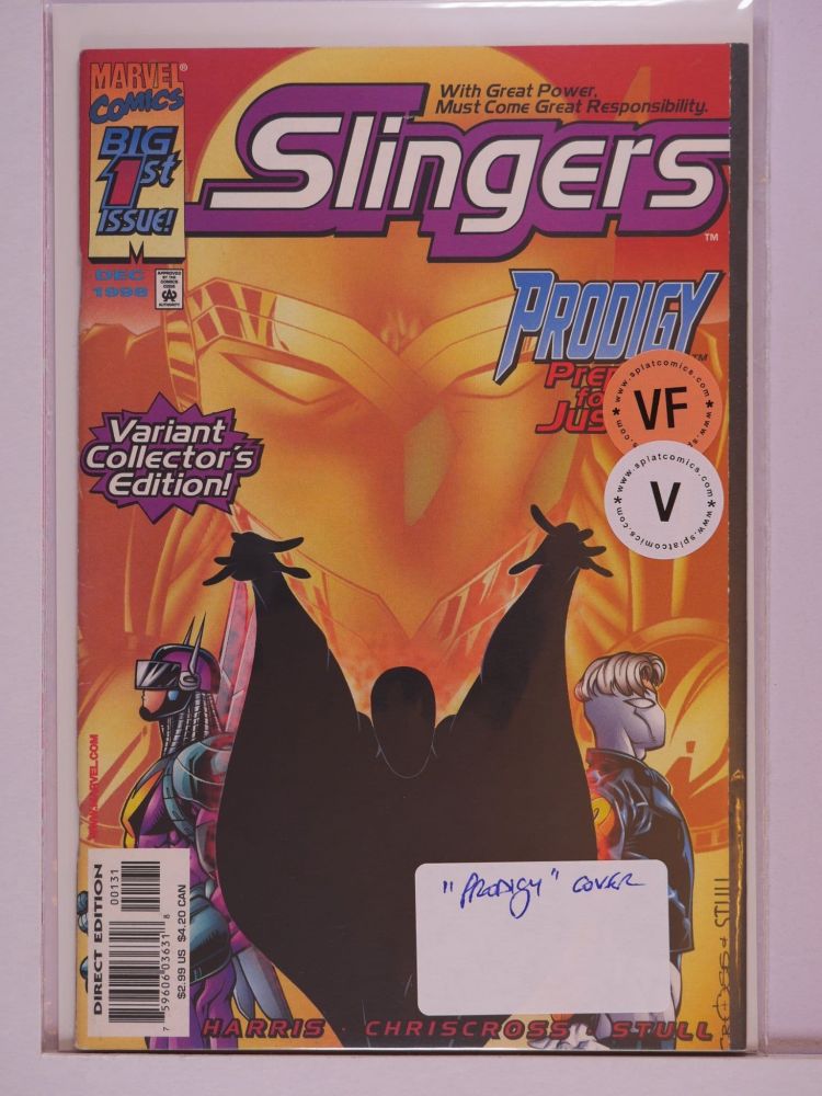 SLINGERS (1998) Volume 1: # 0001 VF COLLECTORS EDITION PRODIGY COVER VARIANT