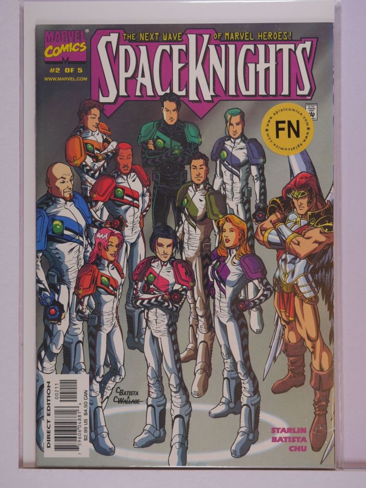 SPACEKNIGHTS (2000) Volume 1: # 0002 FN