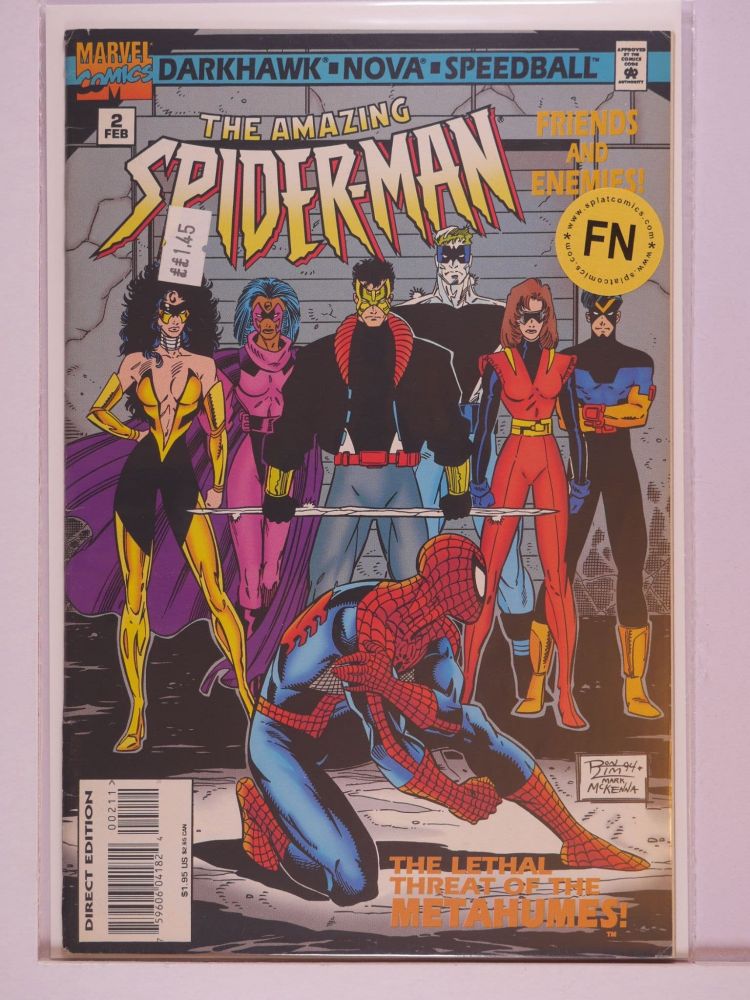 SPIDERMAN FRIENDS AND ENEMIES (1995) Volume 1: # 0002 FN