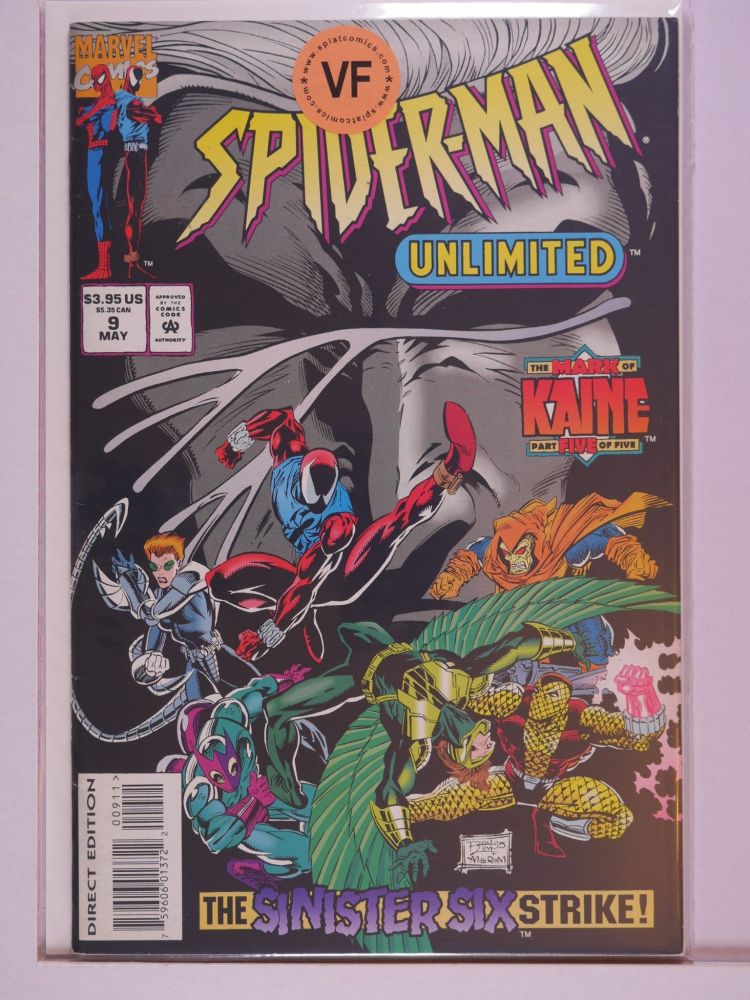 SPIDERMAN UNLIMITED (1993) Volume 1: # 0009 VF