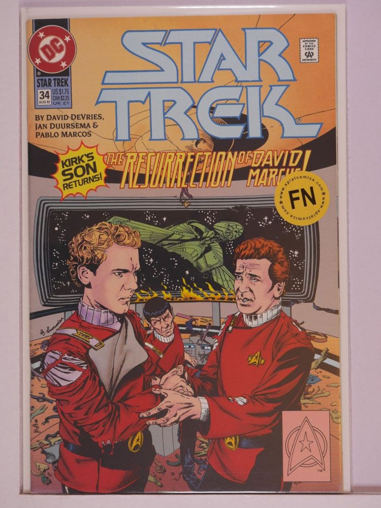 STAR TREK (1989) Volume 2: # 0034 FN