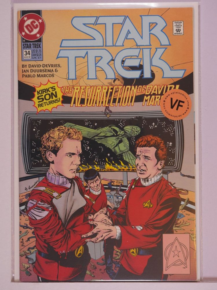 STAR TREK (1989) Volume 2: # 0034 VF