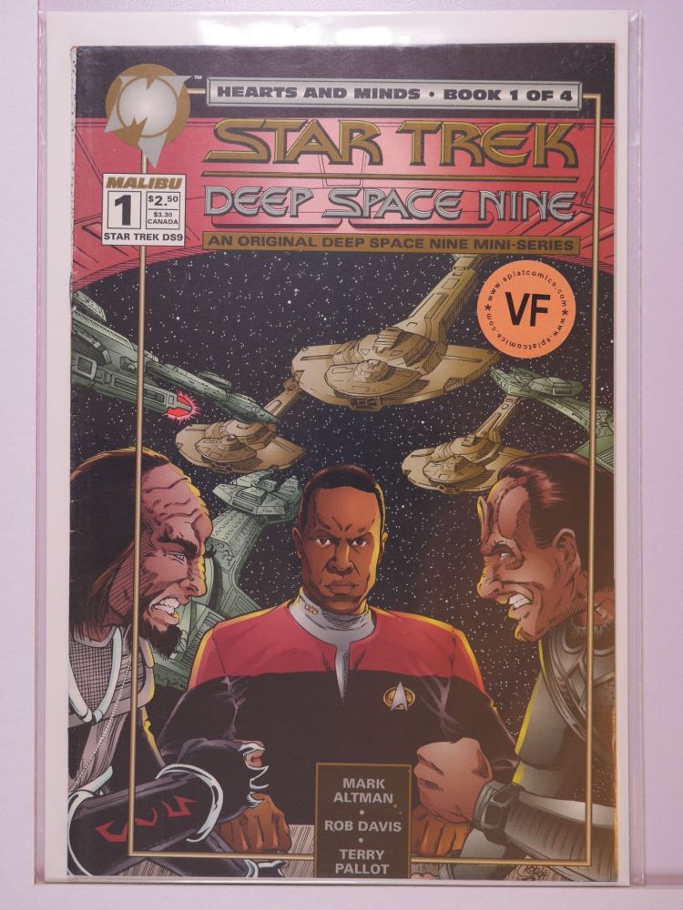 STAR TREK DEEP SPACE NINE HEARTS AND MINDS (1994) Volume 1: # 0001 VF