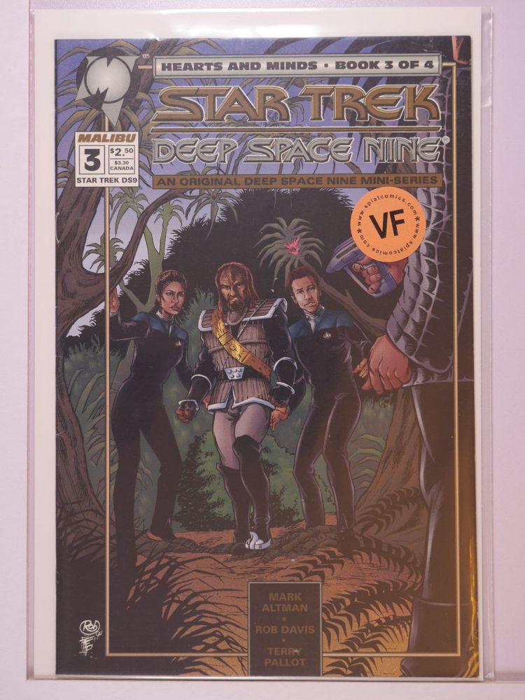 STAR TREK DEEP SPACE NINE HEARTS AND MINDS (1994) Volume 1: # 0003 VF