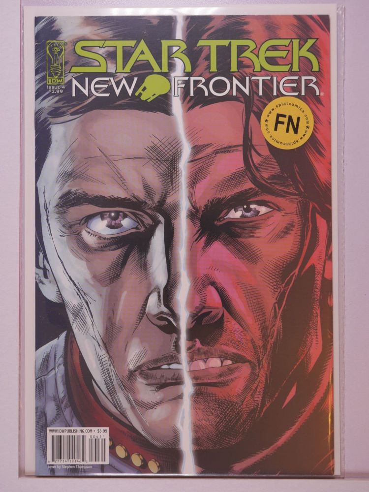 STAR TREK NEW FRONTIER (2008) Volume 1: # 0004 FN