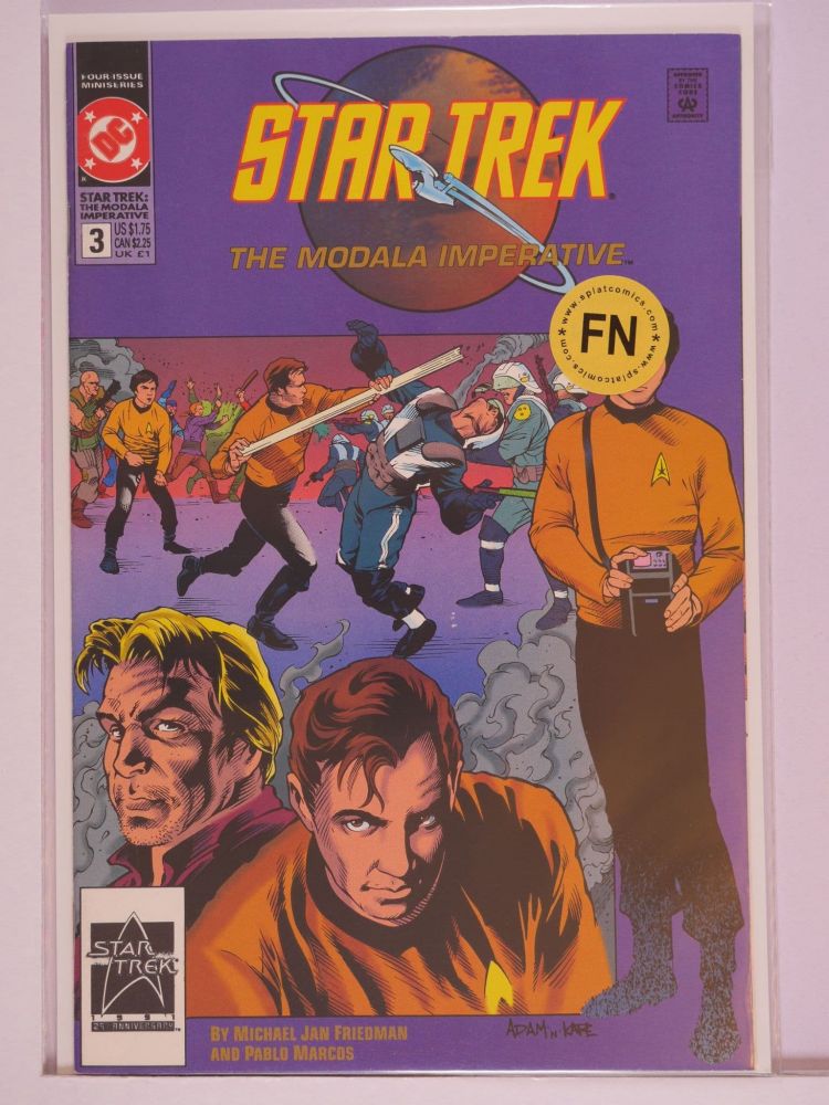 STAR TREK THE MODALA IMPERATIVE (1991) Volume 1: # 0003 FN