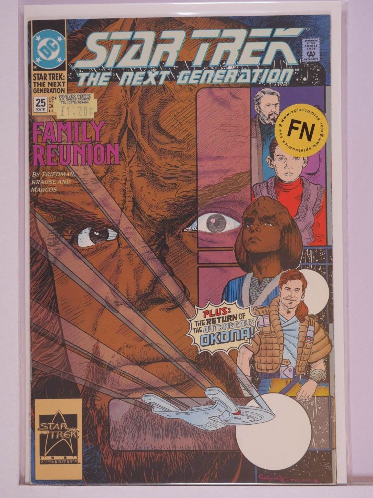 STAR TREK THE NEXT GENERATION (1989) Volume 2: # 0025 FN