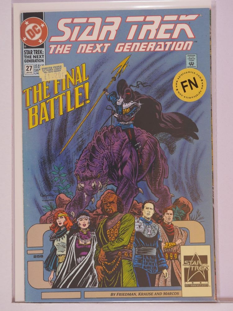 STAR TREK THE NEXT GENERATION (1989) Volume 2: # 0027 FN