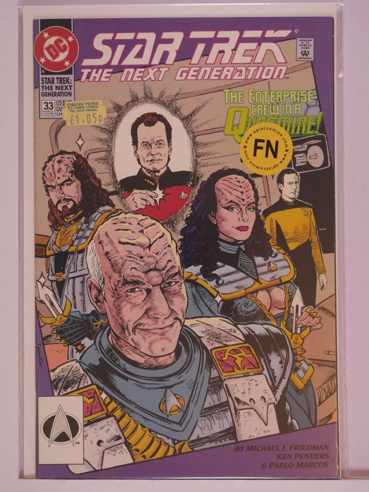 STAR TREK THE NEXT GENERATION (1989) Volume 2: # 0033 FN