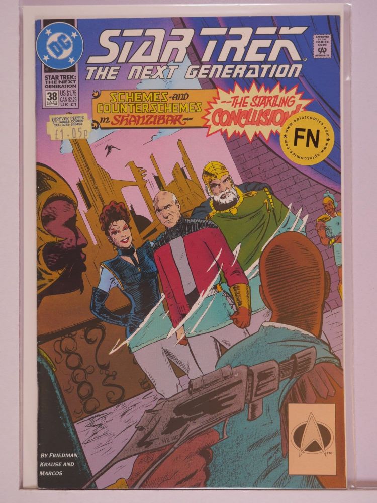 STAR TREK THE NEXT GENERATION (1989) Volume 2: # 0038 FN