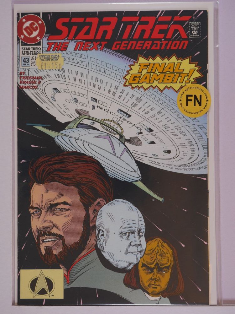 STAR TREK THE NEXT GENERATION (1989) Volume 2: # 0043 FN