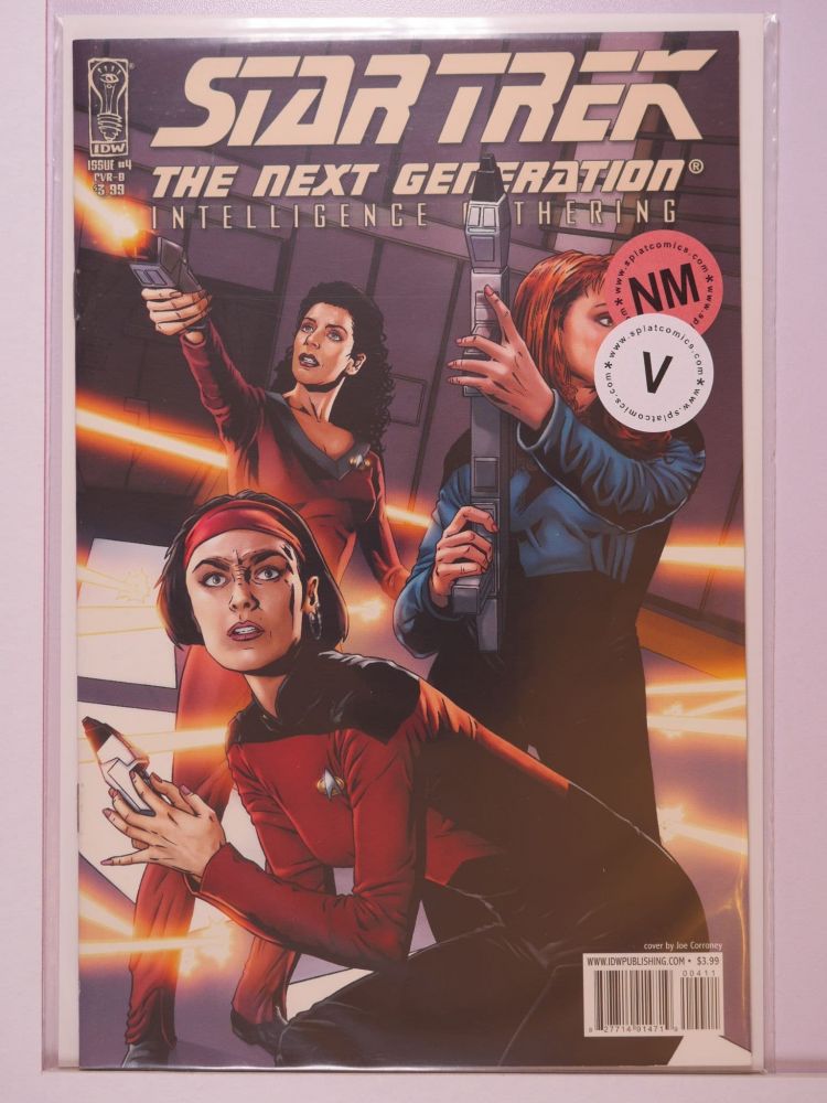 STAR TREK THE NEXT GENERATION INTELLIGENCE GATHERING (2008) Volume 1: # 0004 NM COVER B VARIANT