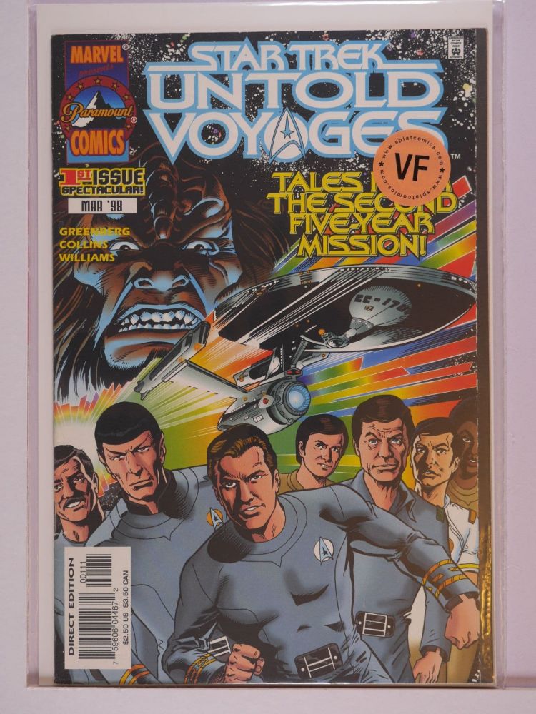 STAR TREK UNTOLD VOYAGES (1998) Volume 1: # 0001 VF