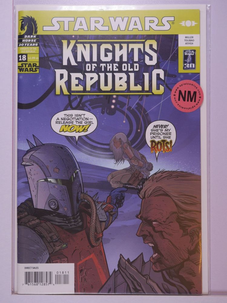 STAR WARS KNIGHTS OF THE OLD REPUBLIC (2006) Volume 1: # 0018 NM