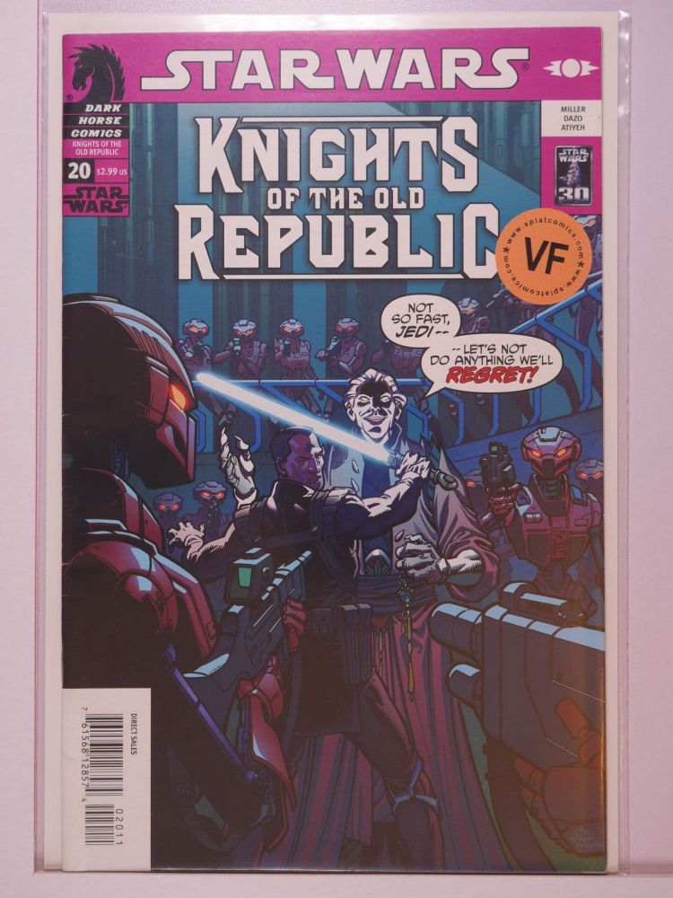 STAR WARS KNIGHTS OF THE OLD REPUBLIC (2006) Volume 1: # 0020 VF