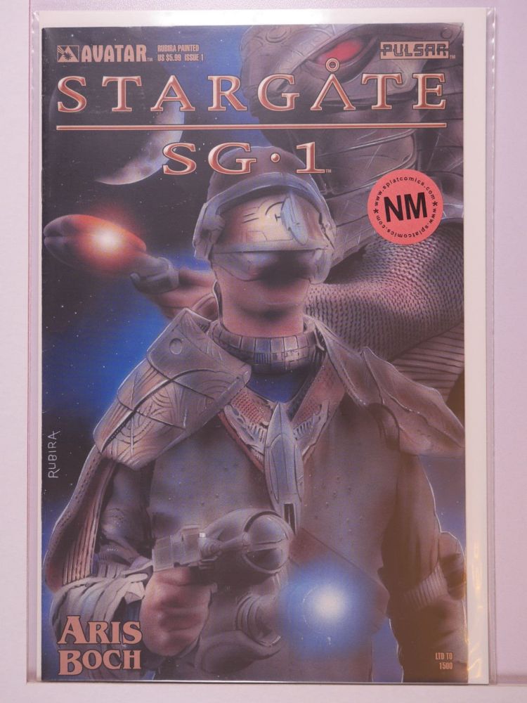 STARGATE SG1 ARIS BOCH (2004) Volume 1: # 0001 NM RUBIRA PAINTED VARIANT