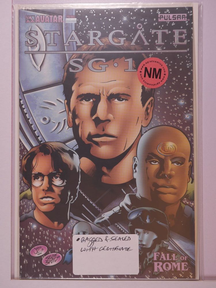 STARGATE SG1 FALL OF ROME PREQUEL (2004) Volume 1: # 0001 NM WITH CERTIFICATE SEALED VARIANT