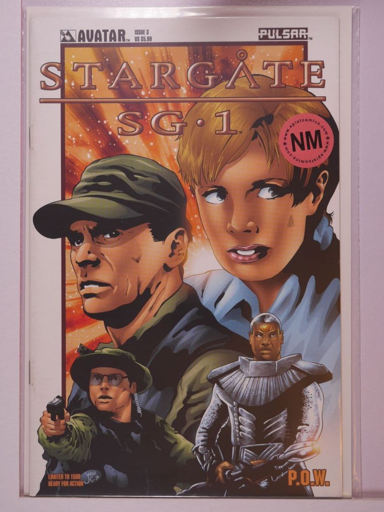 STARGATE SG1 P.O.W. (2004) Volume 1: # 0003 NM READY FOR ACTION LIMITED TO 1500 VARIANT