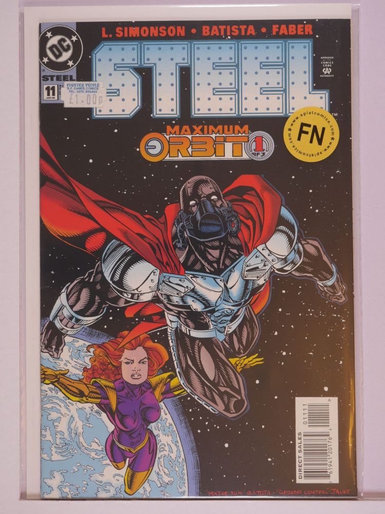STEEL (1994) Volume 1: # 0011 FN