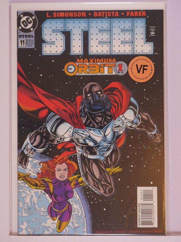 STEEL (1994) Volume 1: # 0011 VF