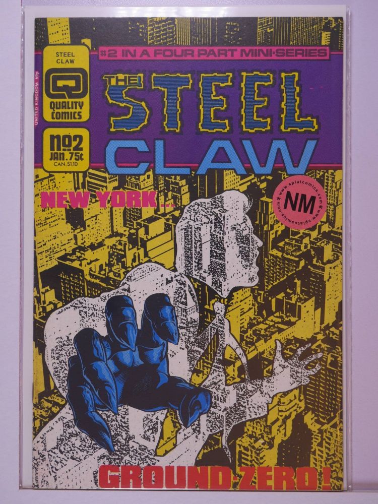 STEEL CLAW (1986) Volume 1: # 0002 NM