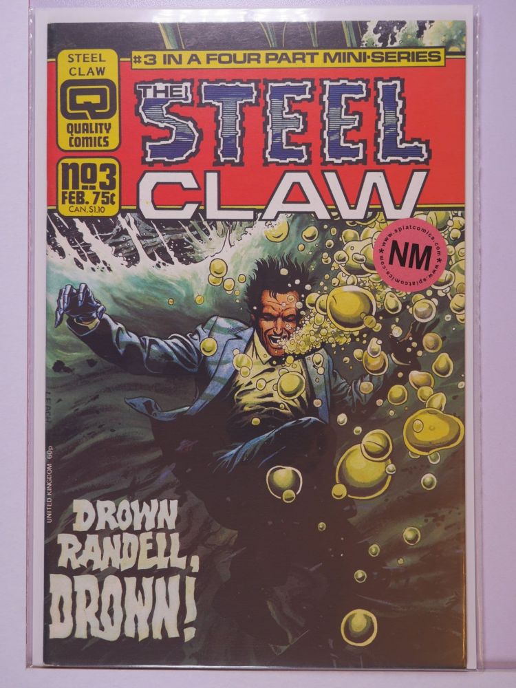 STEEL CLAW (1986) Volume 1: # 0003 NM
