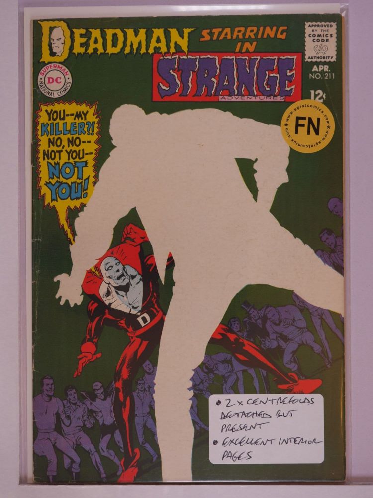 STRANGE ADVENTURES (1950) Volume 1: # 0211 FN