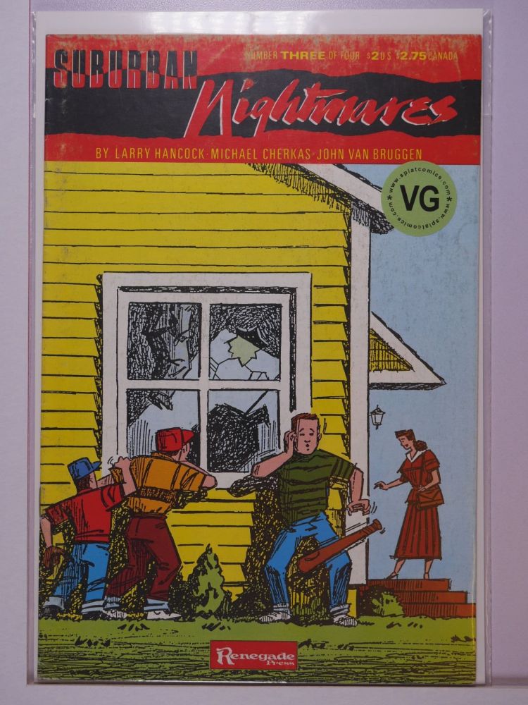 SUBURBAN NIGHTMARES (1988) Volume 1: # 0003 VG