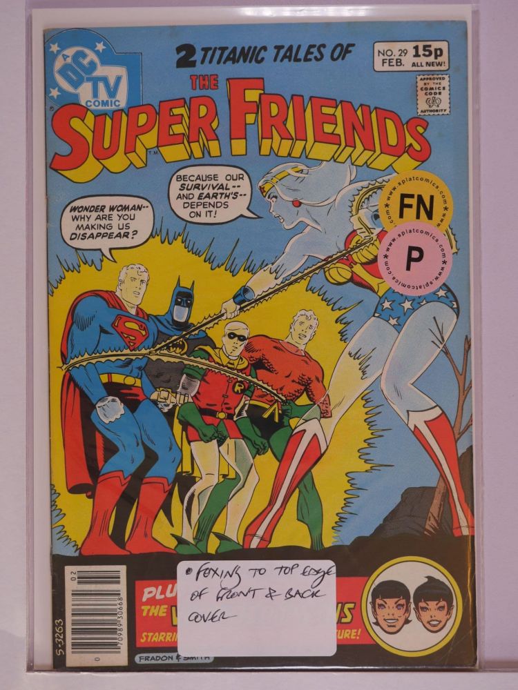 SUPER FRIENDS THE (1975) Volume 1: # 0029 FN PENCE