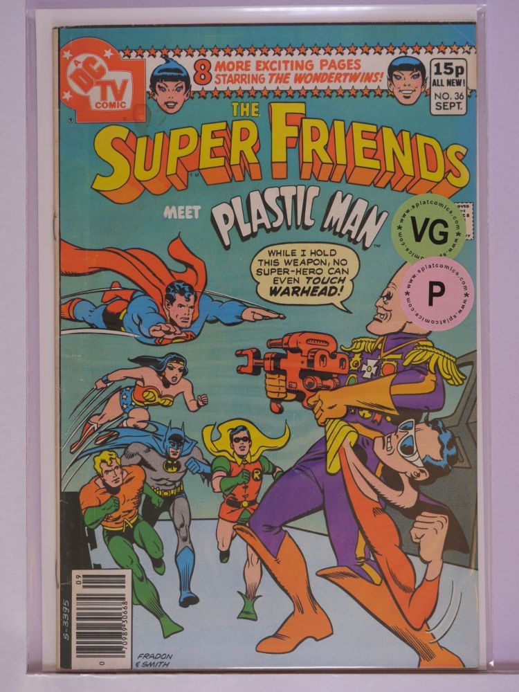SUPER FRIENDS THE (1975) Volume 1: # 0036 VG PENCE