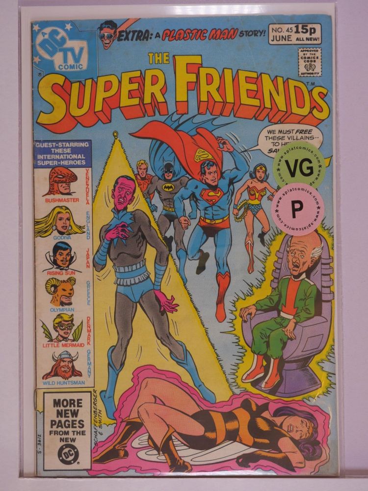 SUPER FRIENDS THE (1975) Volume 1: # 0045 VG PENCE