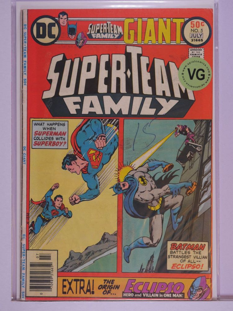 SUPER-TEAM FAMILY (1975) Volume 1: # 0005 VG